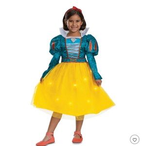 Disney Princess Snow White & the 7 Dwarfs Light Up Live Action Costume Dress
